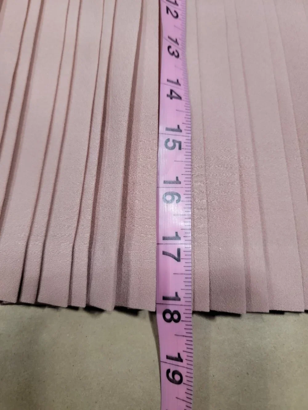 J. Crew Size 2 Dusty Rose/Blush Pink Lattice Chiffon Pleated Mini Skirt